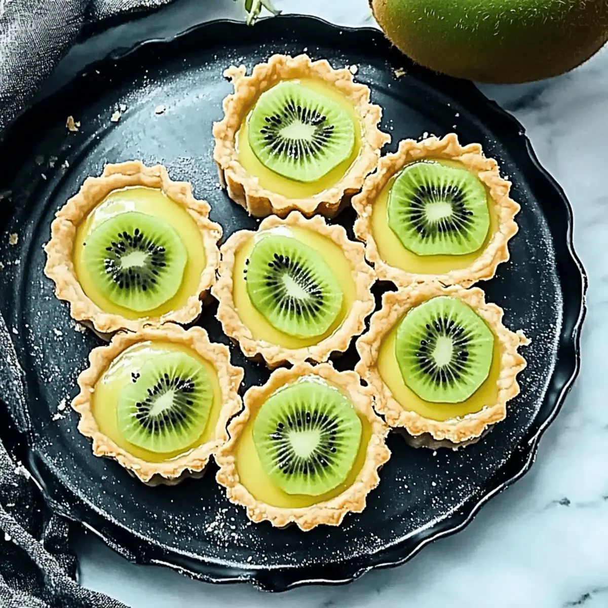 Delightful Kiwi Slime Pies for a Spooky Halloween Treat