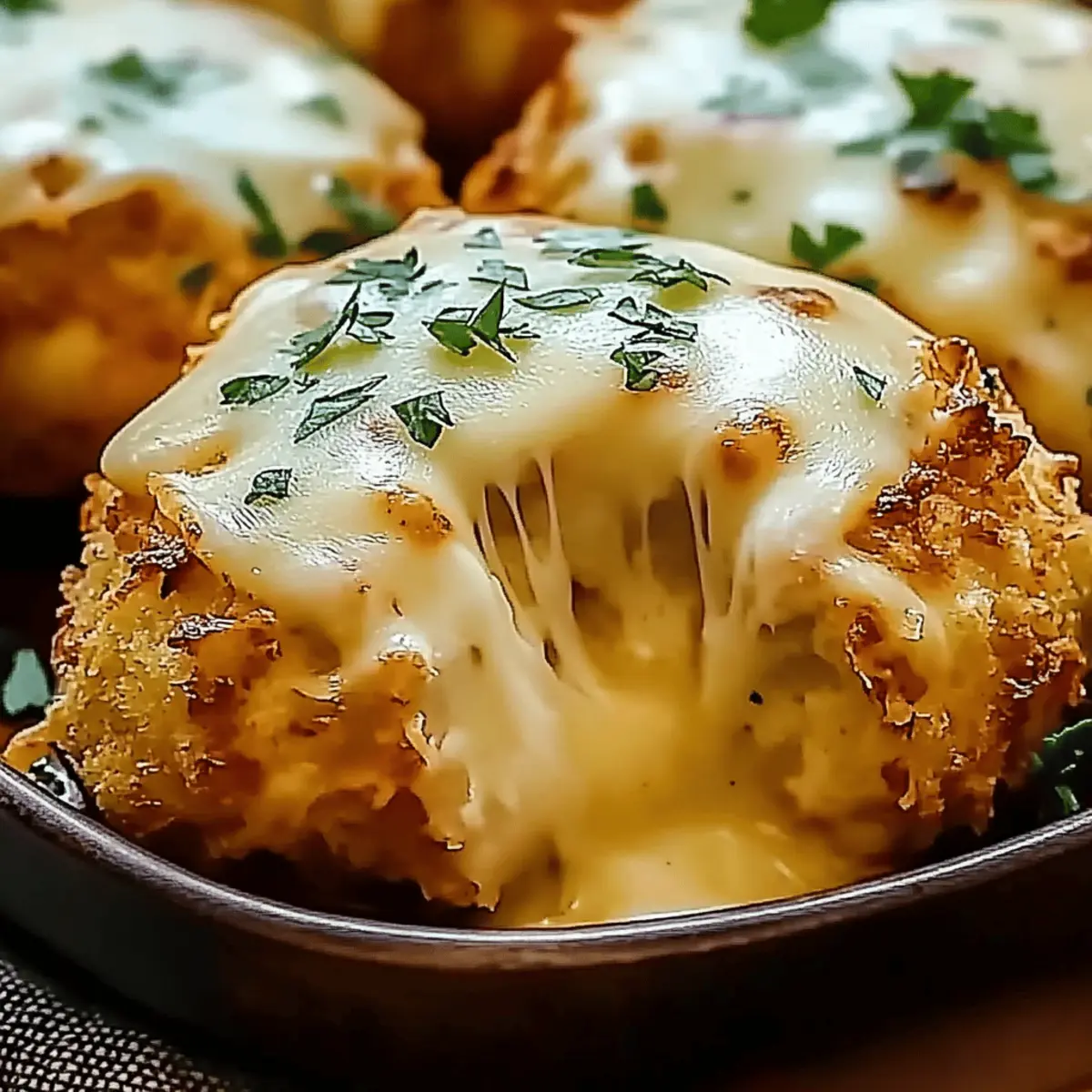 Melted Mozzarella & Ranch Chicken Bombs: Irresistible Bites