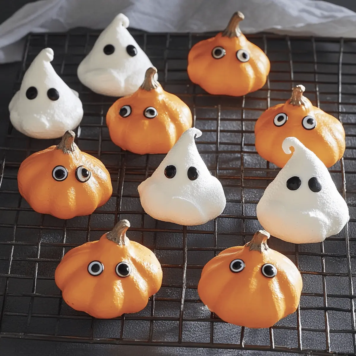 Meringue Ghost and Pumpkins: Spooky Sweet Treats Made Easy