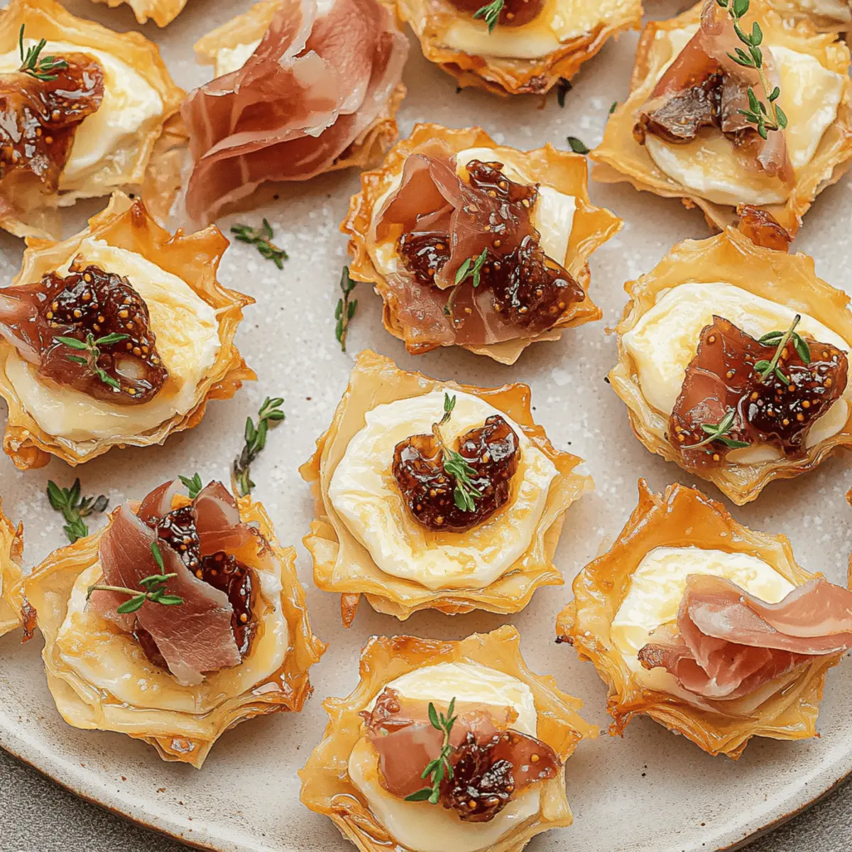 Irresistible Mini Brie Bites with Fig Jam for Easy Hosting