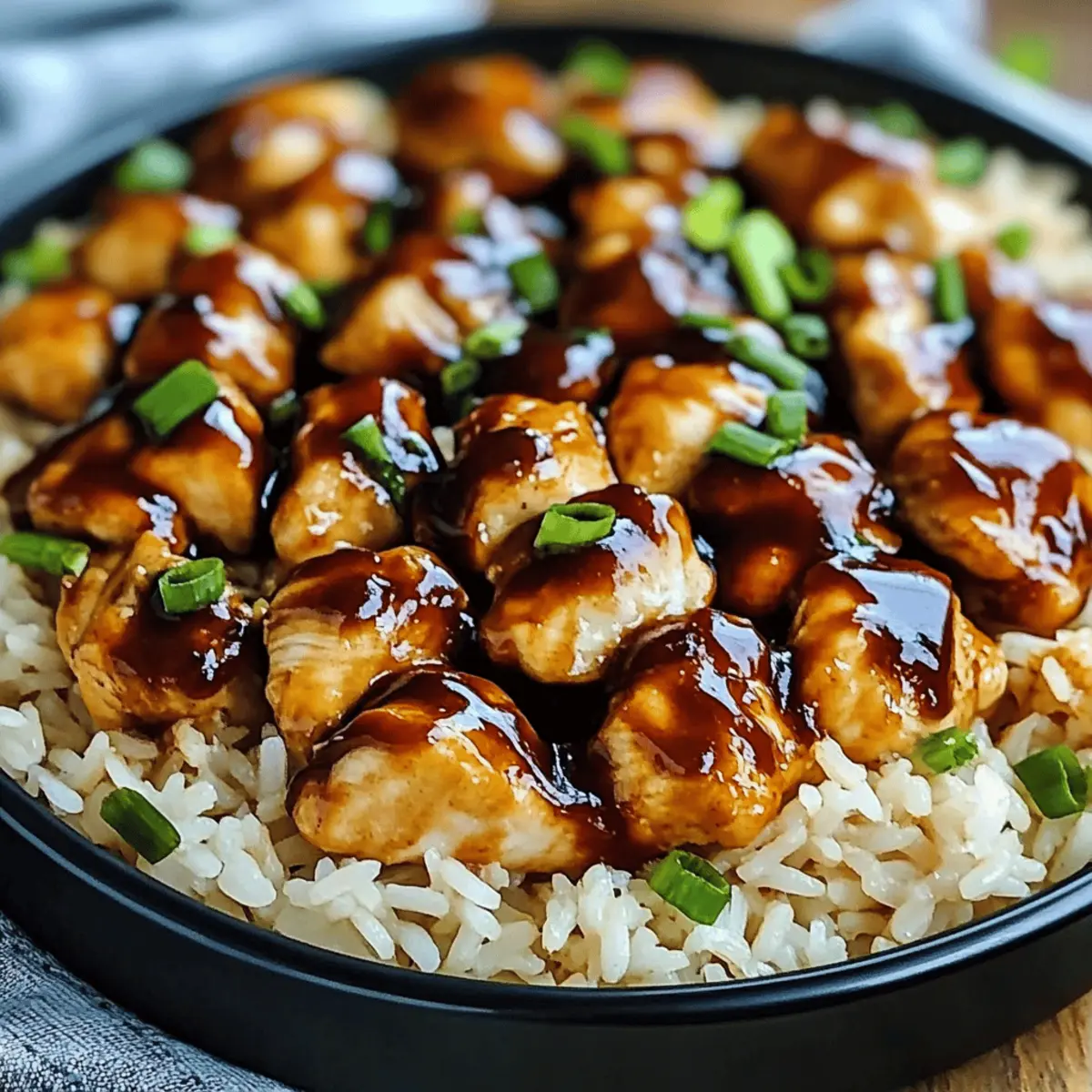 One-Pan Honey BBQ Chicken Rice: Effortless Comfort Food Magic