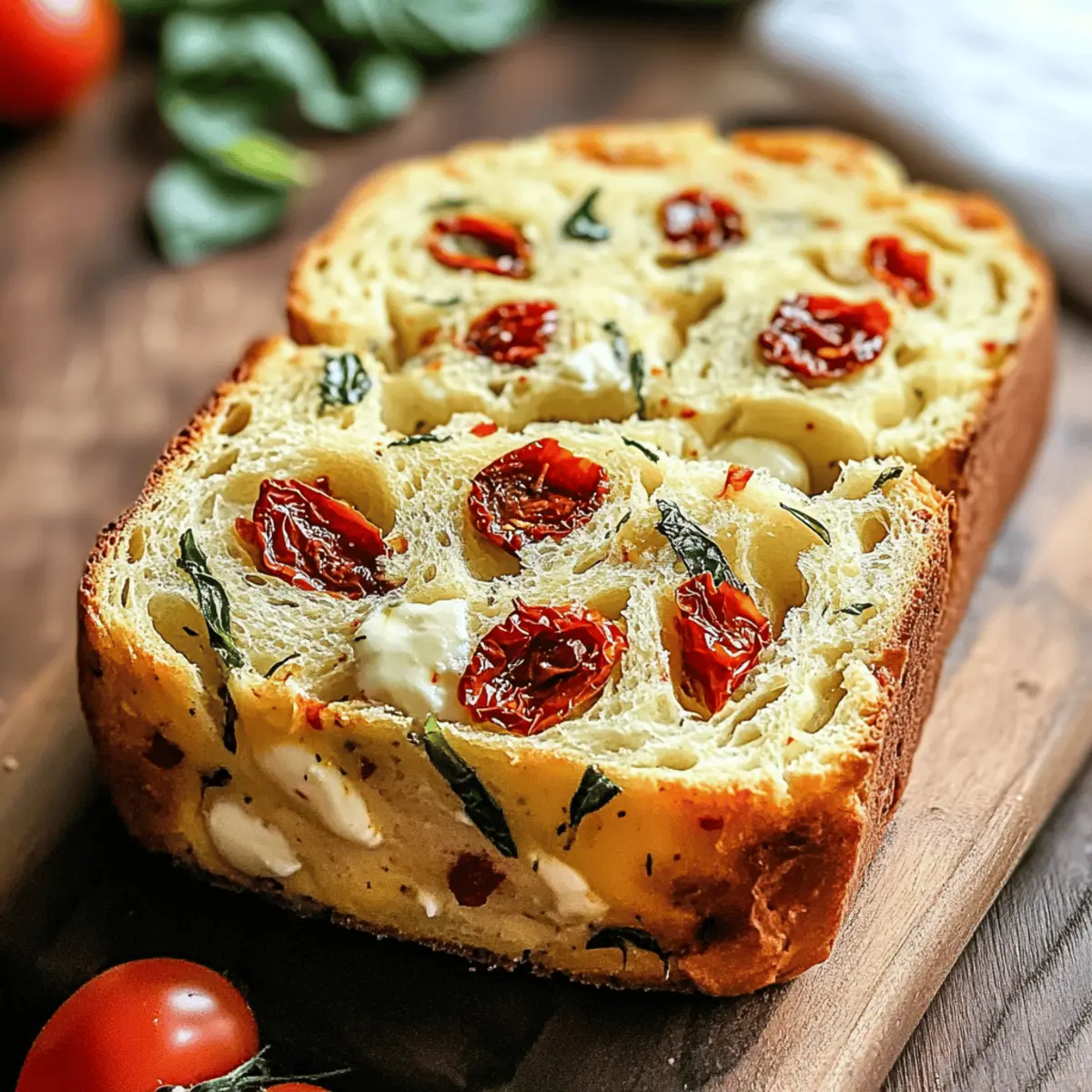 Savory Caprese Bread: Gooey, Cheesy Delight in Every Bite