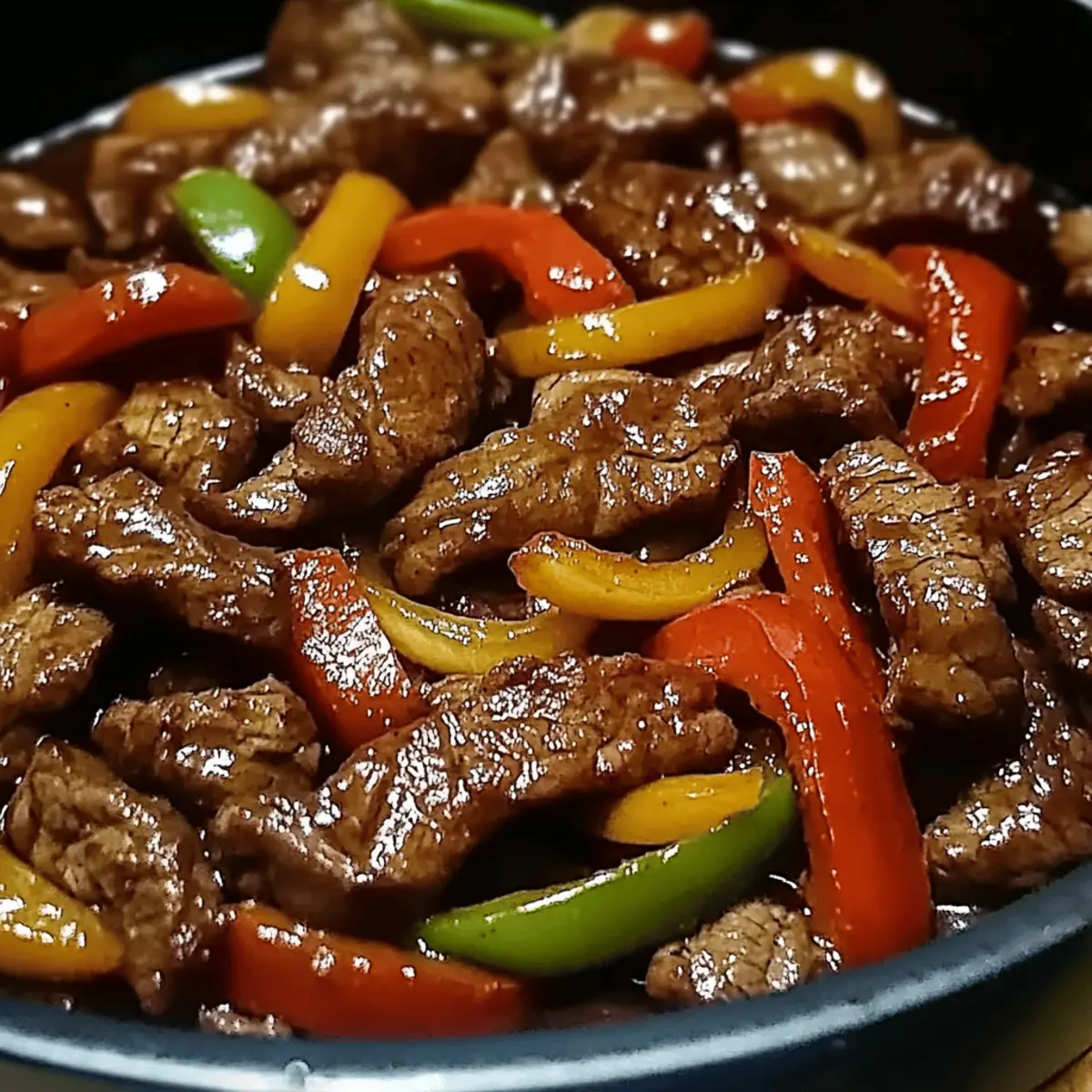 Sizzling Chinese Pepper Steak with Onions: Quick & Flavorful Recipe