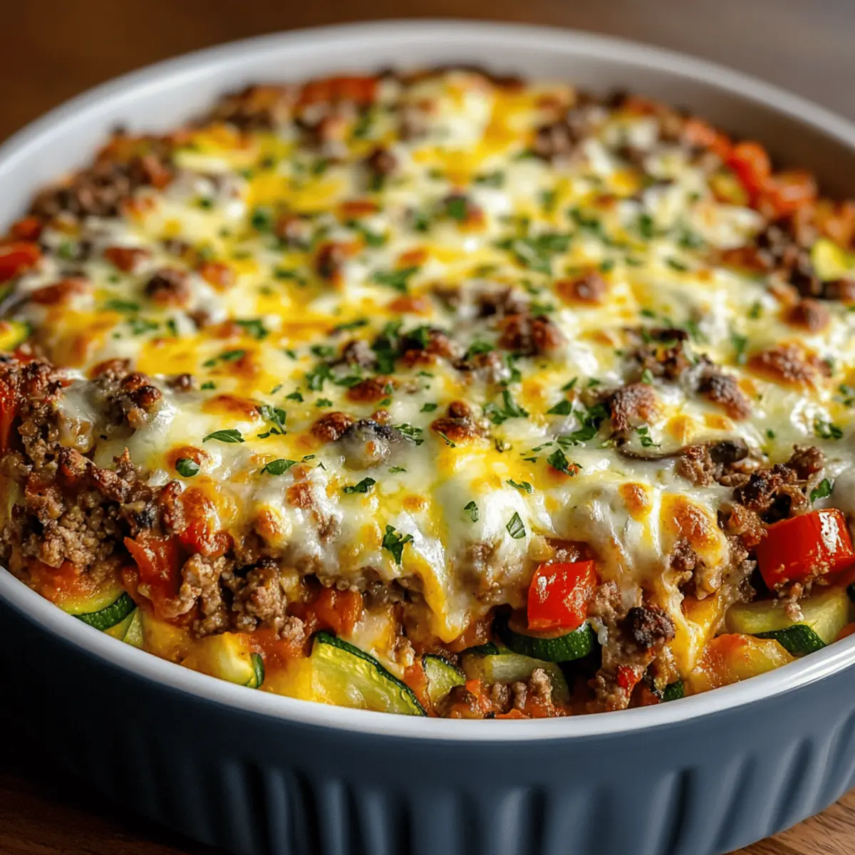 Zucchini Pizza Casserole: Guilt-Free Comfort Food Delight