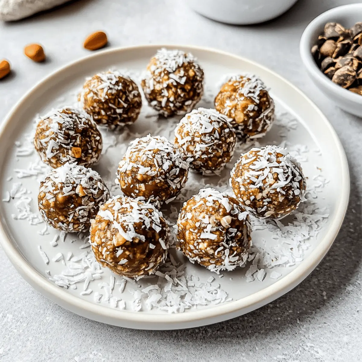 Salted Caramel Coconut Cashew Energy Bites for Your Busy Days