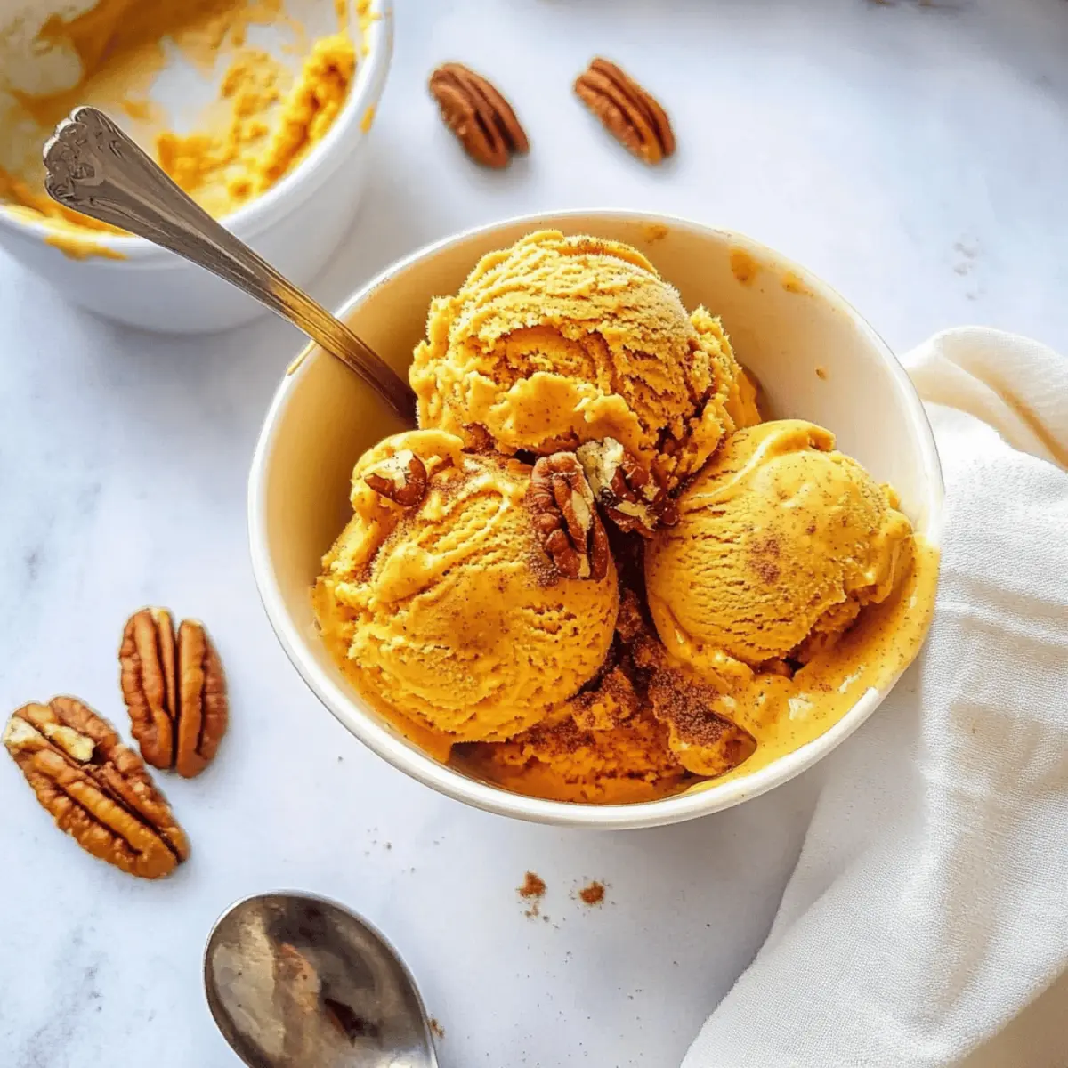 Irresistibly Creamy Pumpkin Ice Cream for Cozy Fall Nights