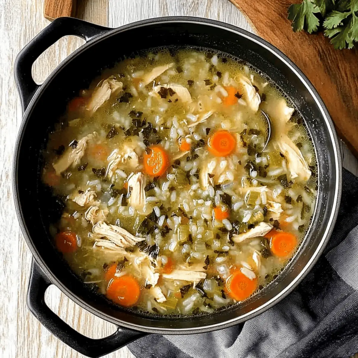 Homemade Chicken and Rice Soup for Ultimate Comfort
