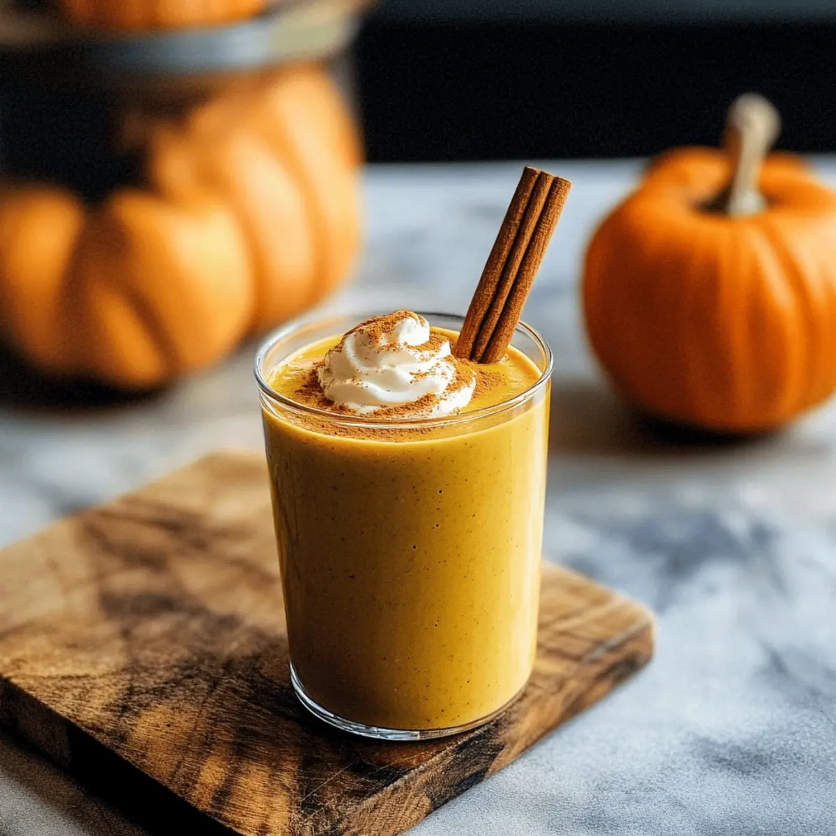 Creamy Pumpkin Smoothie: Your Cozy Autumn Boost