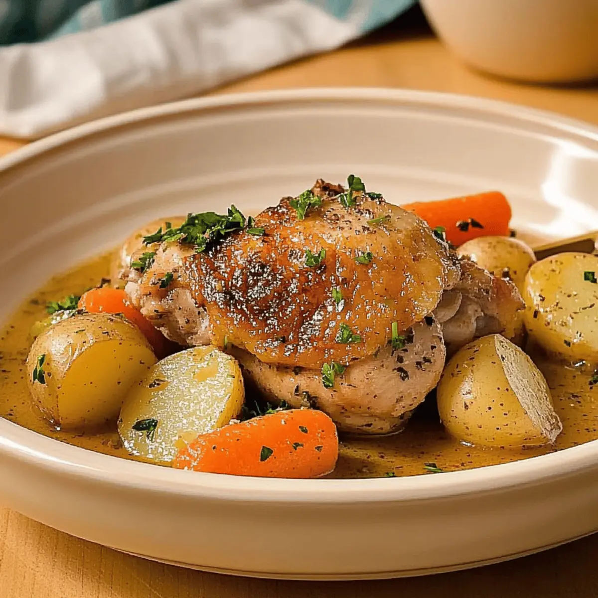 Tender Slow Cooker Chicken Thighs for Effortless Family Dinners