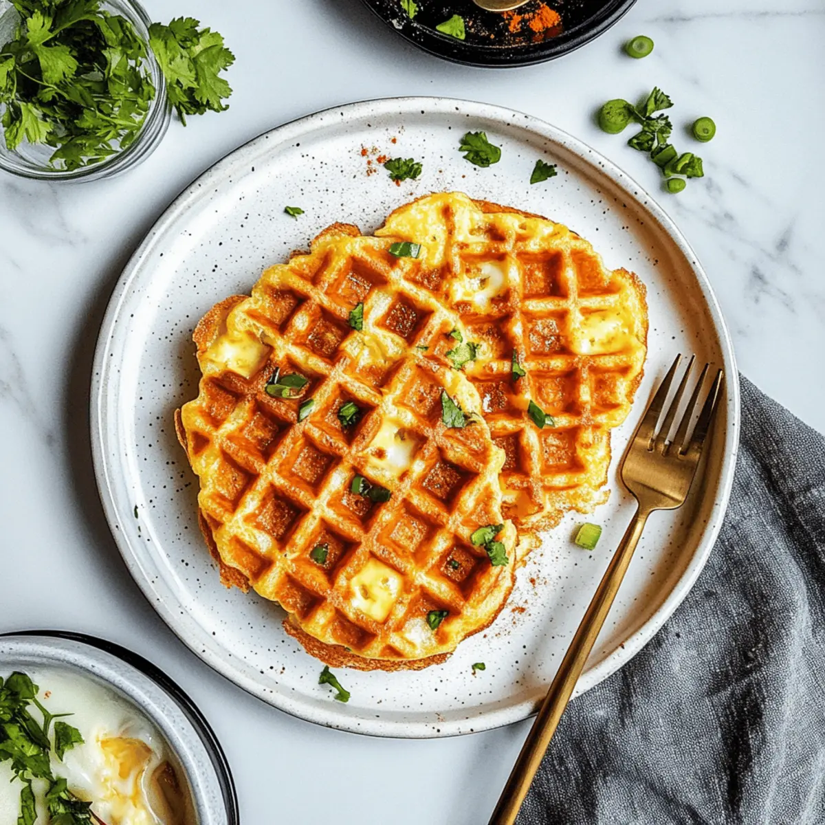 Irresistible Chaffles: Crunchy, Cheesy Goodness in 15 Minutes