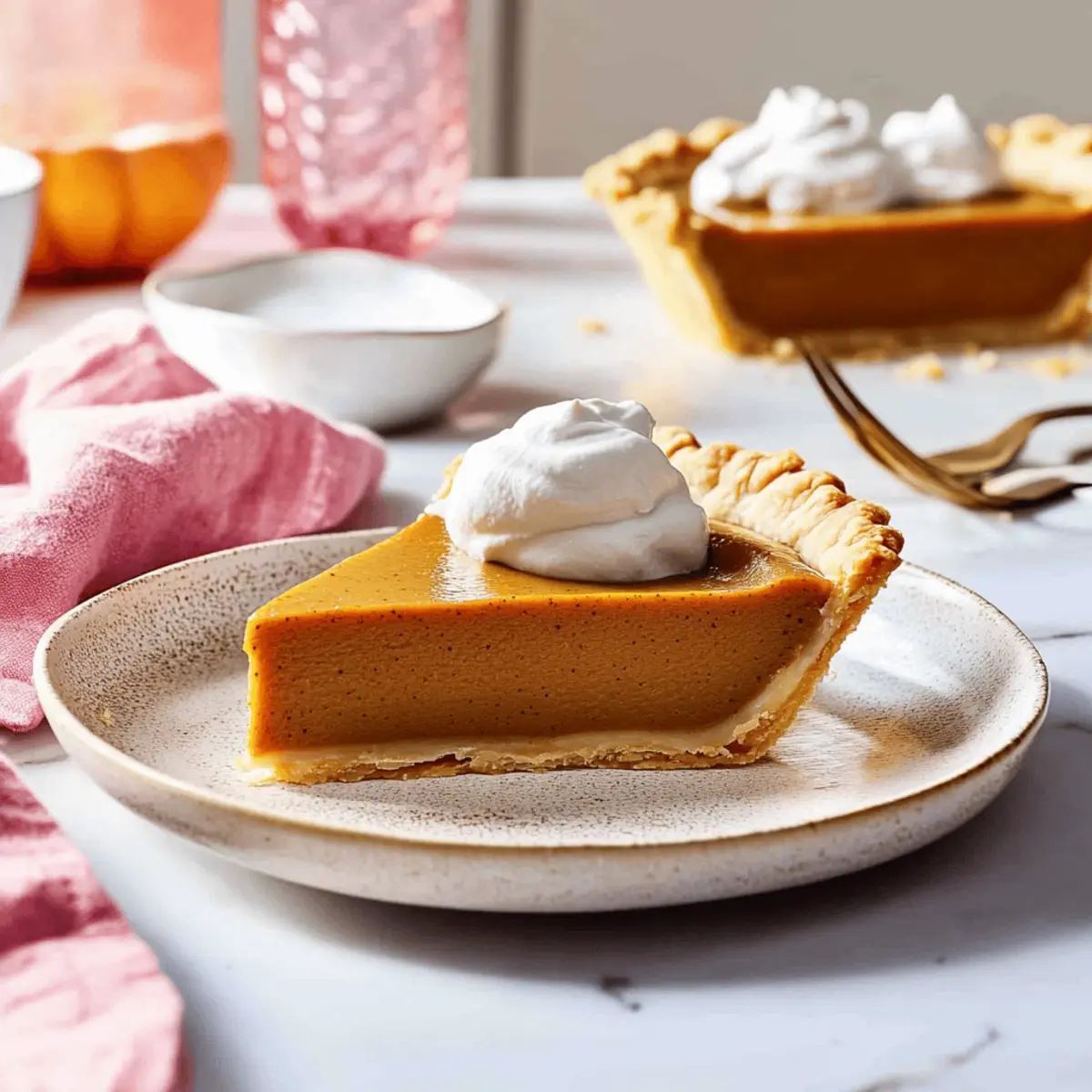 Delicious Vegan Pumpkin Pie with Creamy, Dreamy Filling
