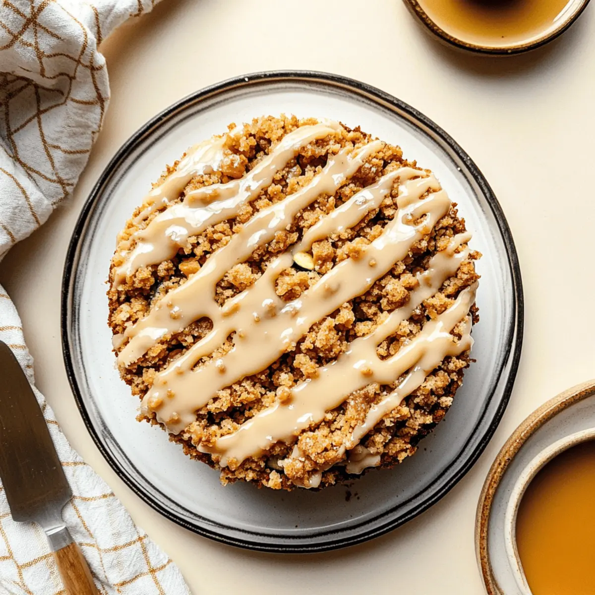 Salted Butterscotch Zucchini Coffee Cake for Sweet Moments