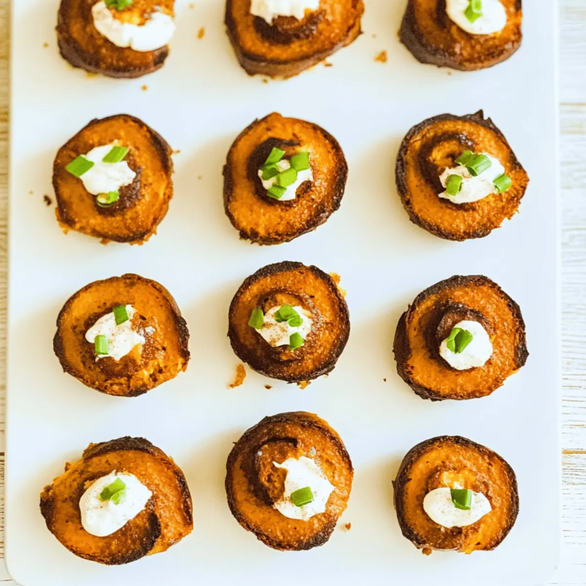 Loaded Sweet Potato Rounds: Irresistible Flavor with Ease