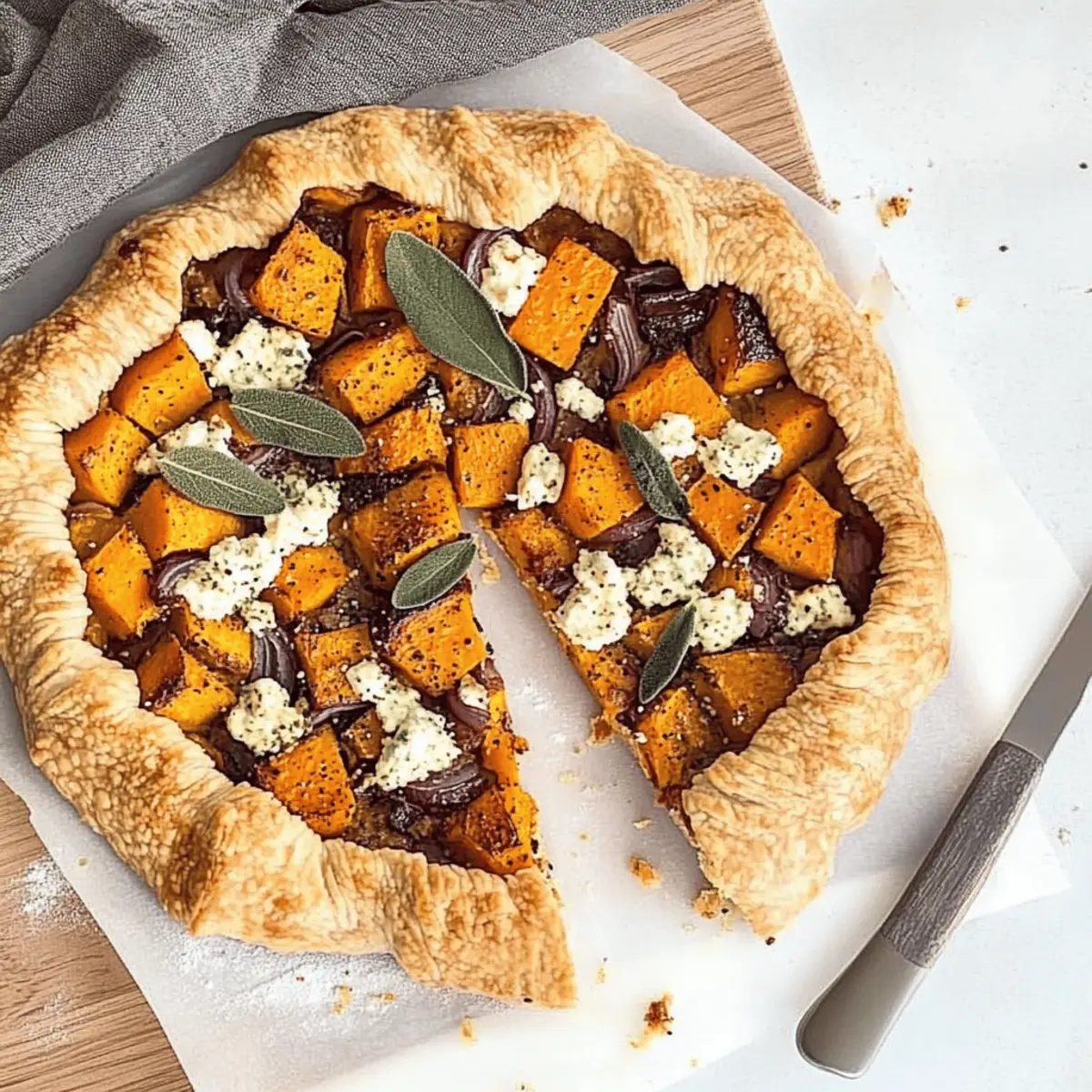 Butternut Squash Galette for Cozy Fall Gatherings