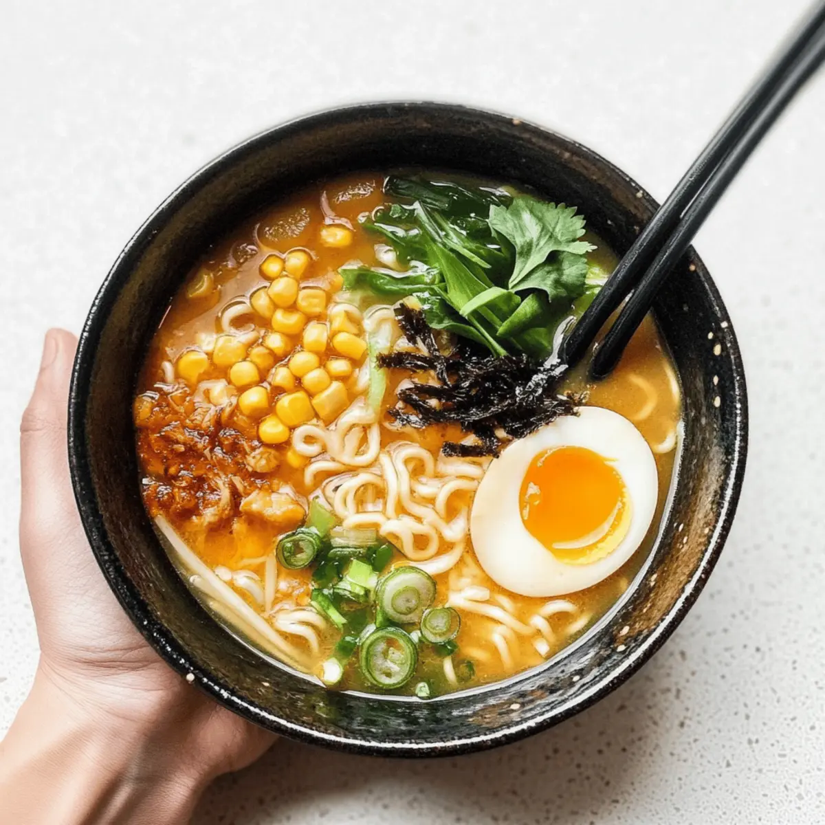 Delicious Healthy Miso Ramen with Chicken for Cozy Nights