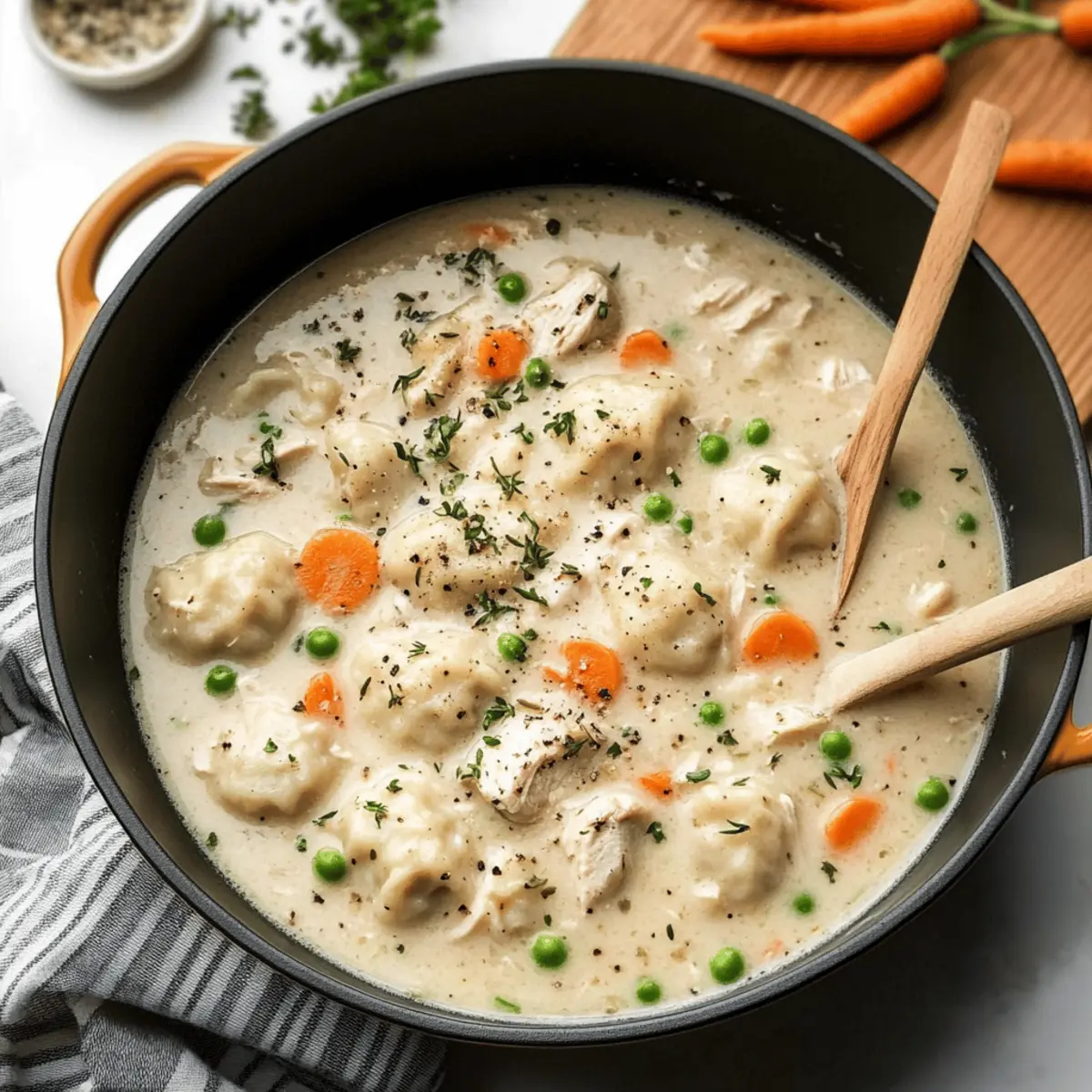 Hearty Chicken Dumpling Soup for Cozy Nights In