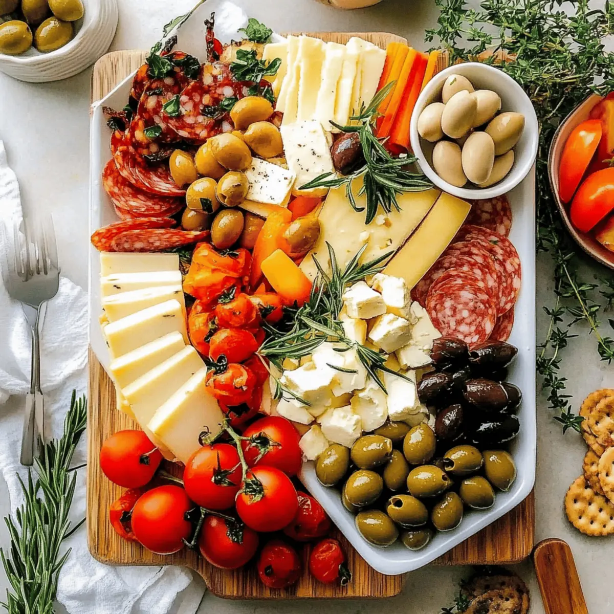 Ultimate Antipasto Platter: Colorful Italian Bliss for Sharing