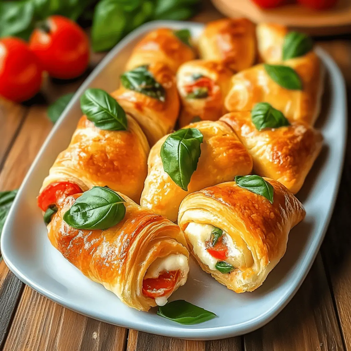 Cheesy Garlic Tomato Crescent Rolls: A Cozy Comfort Food Delight
