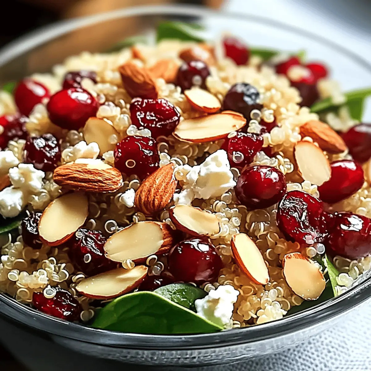 Cranberry Almond Quinoa Salad for Vibrant Summer Meals