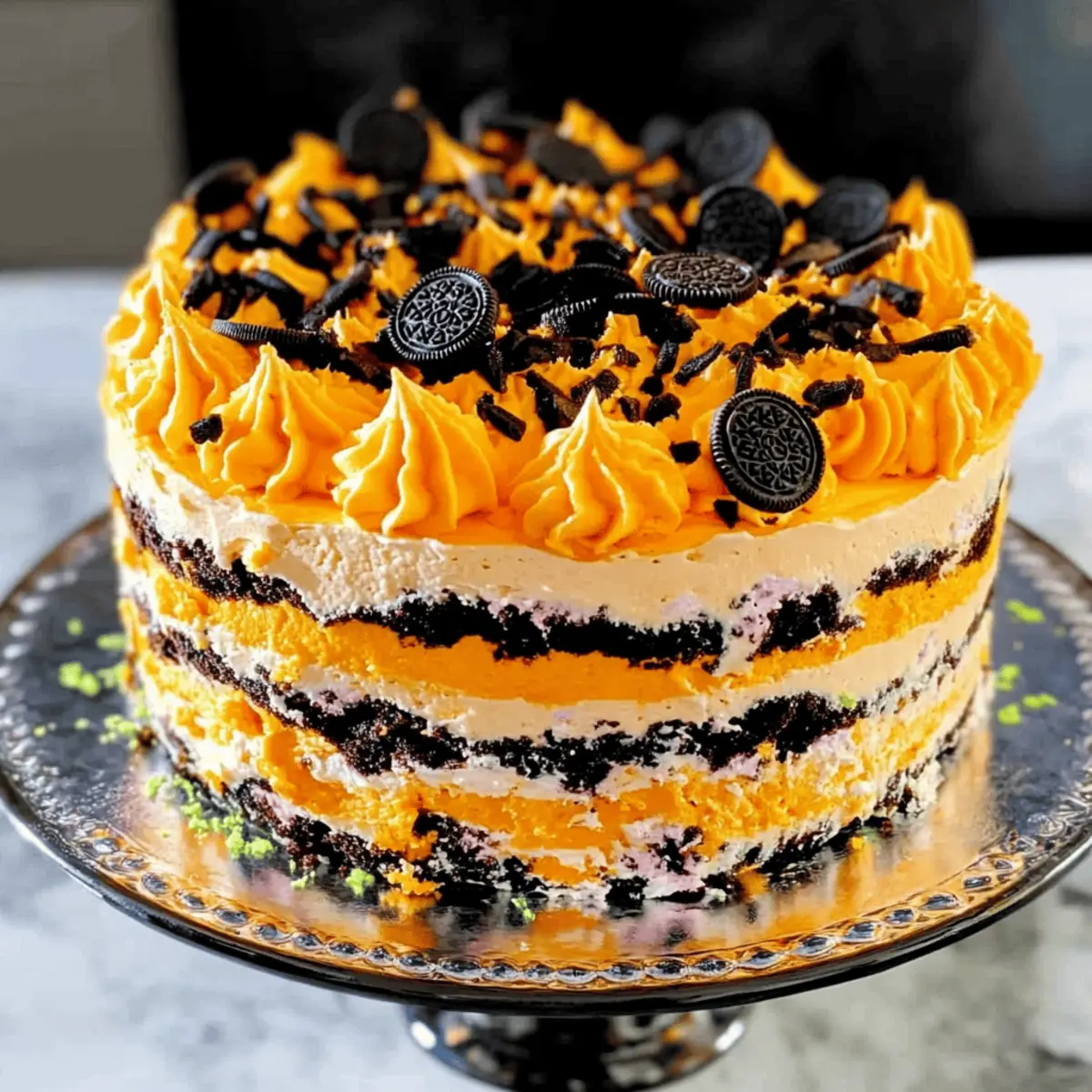 Delightful No-Bake Halloween Icebox Cake Recipe to Impress