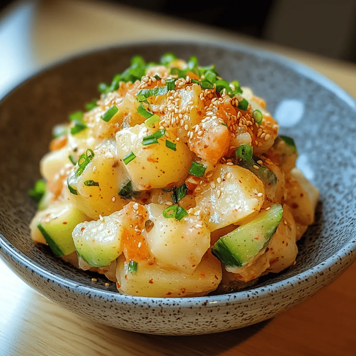 Korean Potato Salad (Gamja Salad) for a Tasty Twist