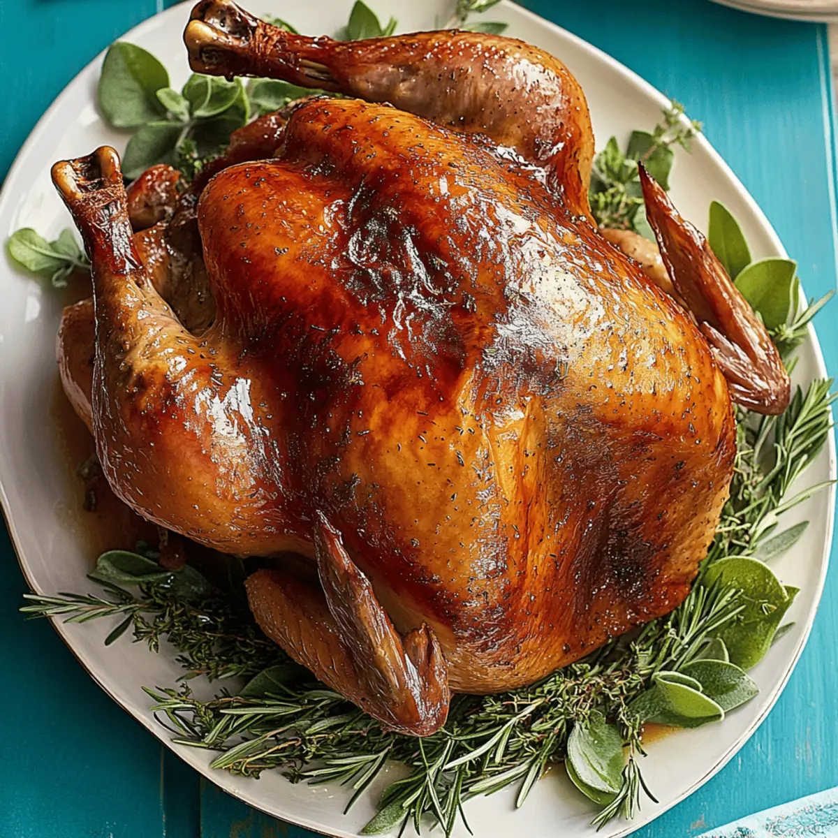 Savory Maple-Rosemary Roast Turkey for a Memorable Feast
