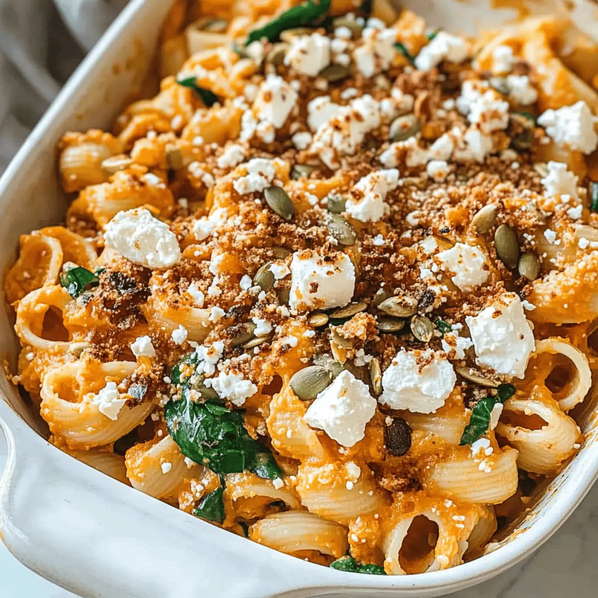 Creamy Pumpkin Feta Pasta: A Cozy Fall Favorite