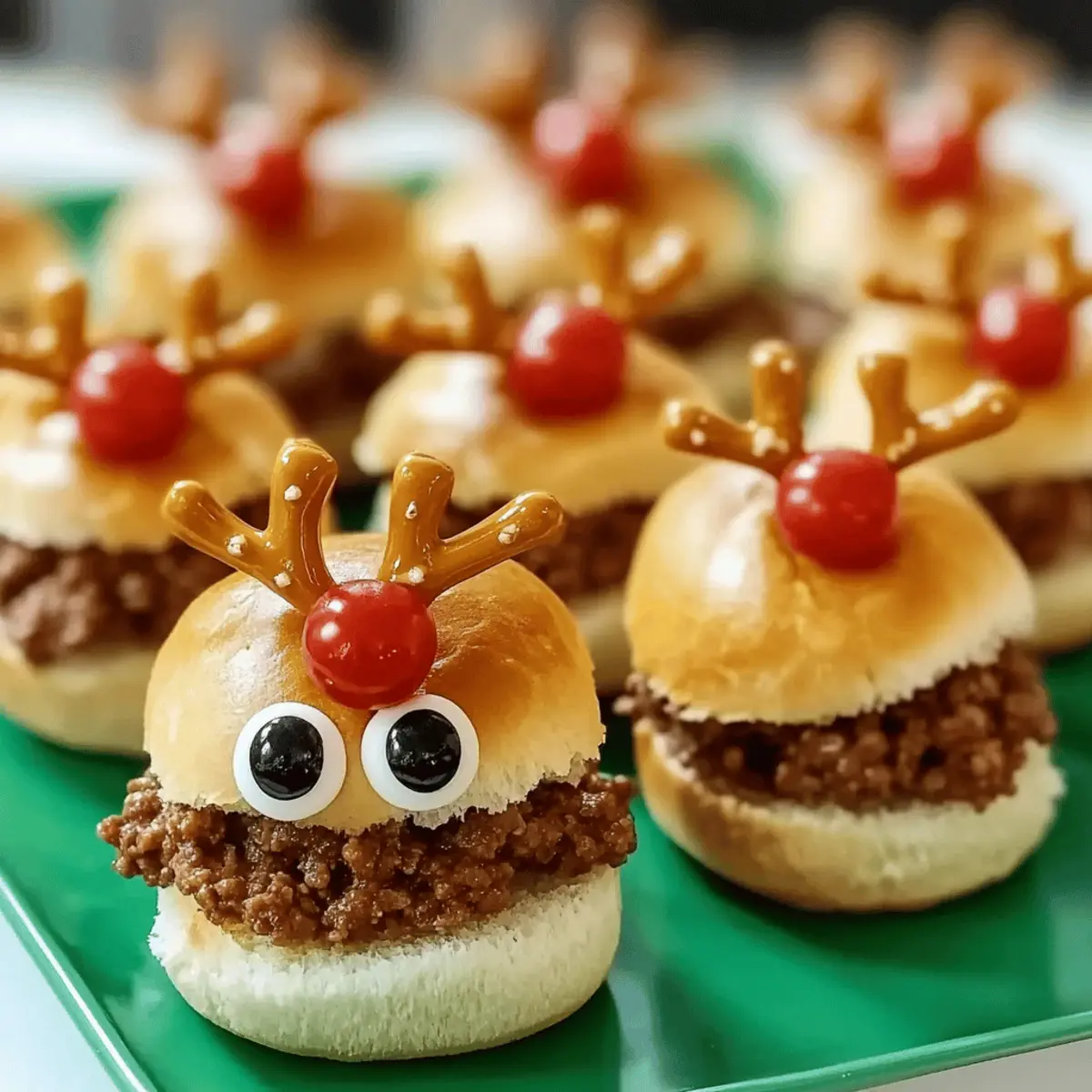 Reindeer Sloppy Joe Sliders: Festive Fun for Family Gatherings