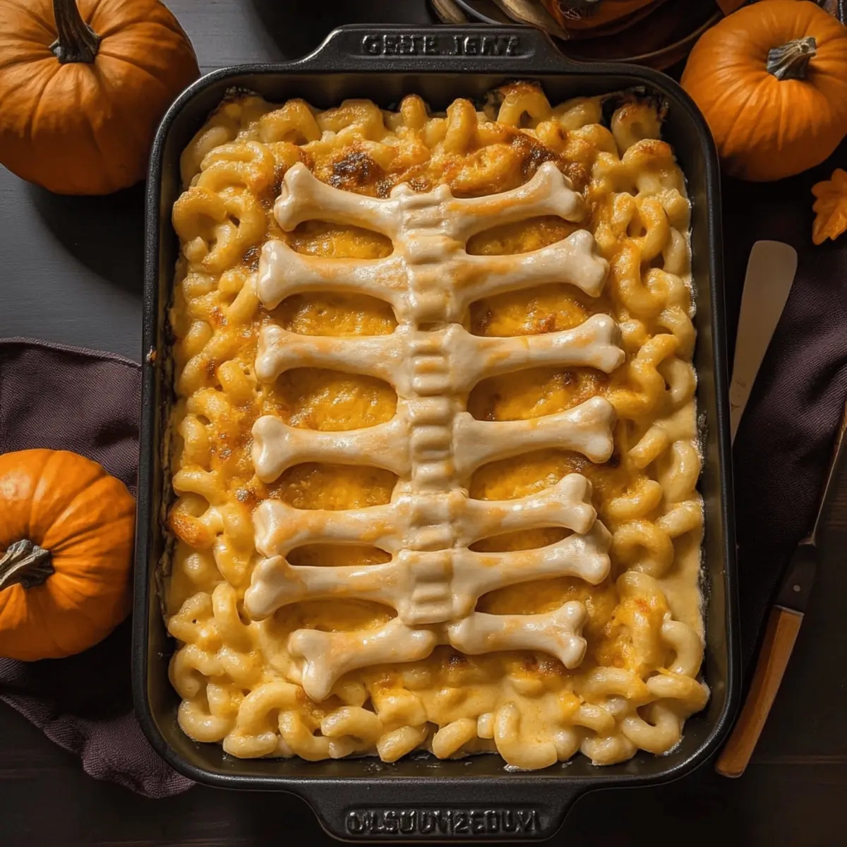 Spooky Rib Cage Mac & Cheese You’ll Love This Halloween