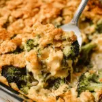 Ritz Cracker Broccoli Cheese Casserole