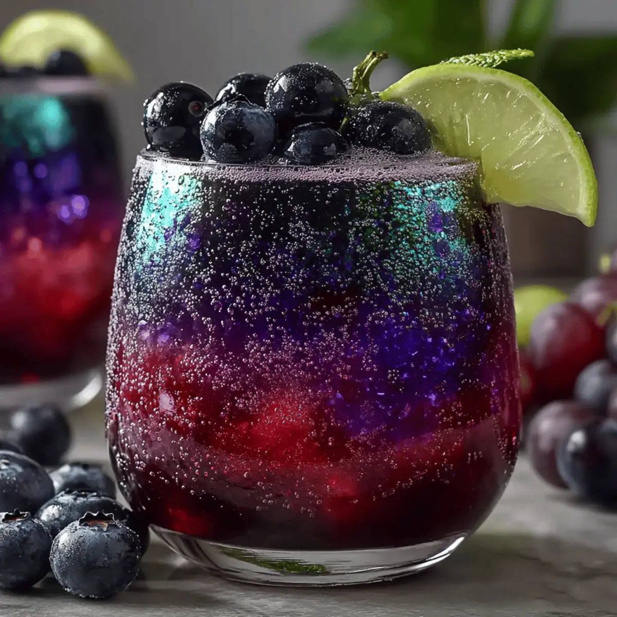 Spooky Sparkling Purple Brew: Your Festive Halloween Drink