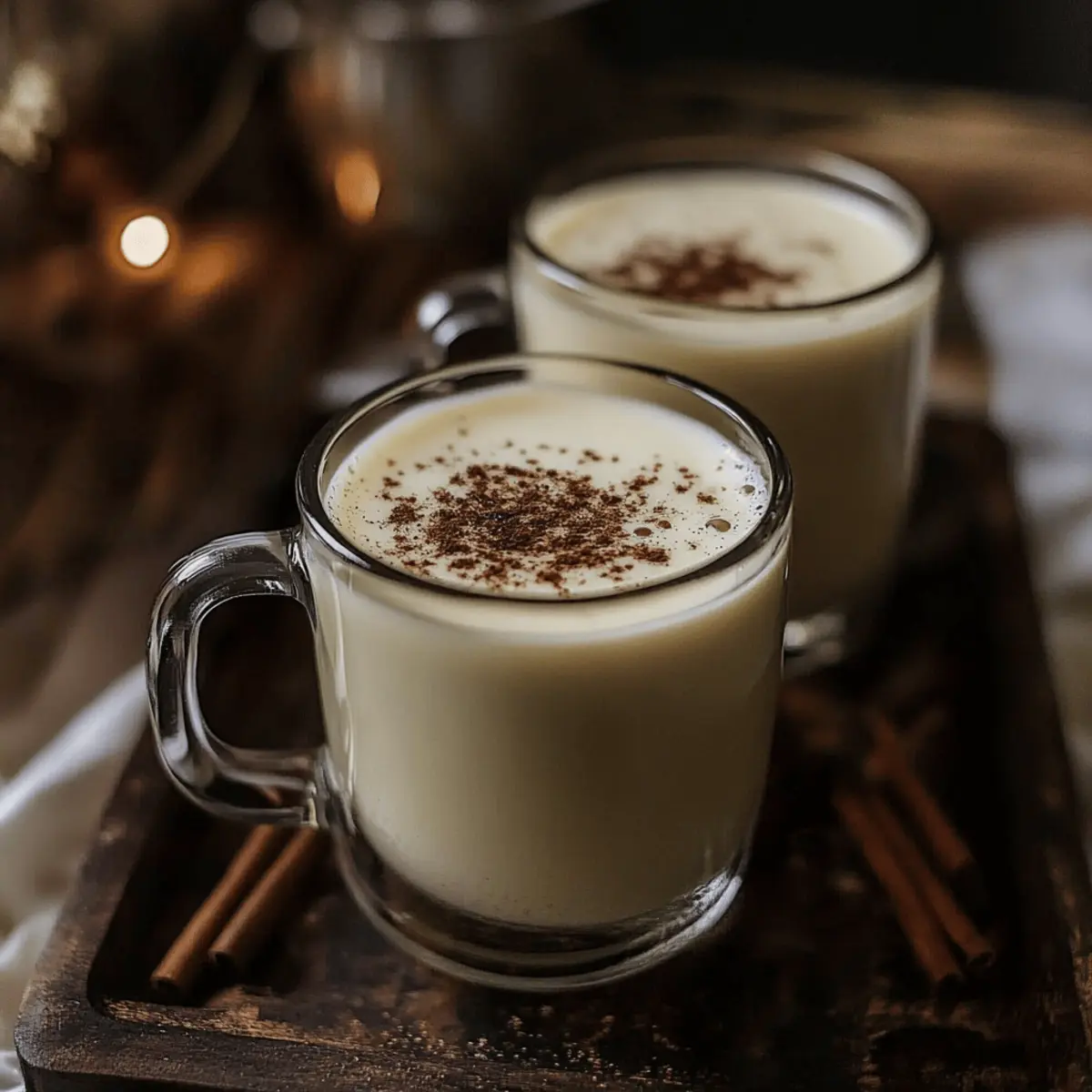 Heavenly Vanilla Custard Milk Drink for Cozy Moments